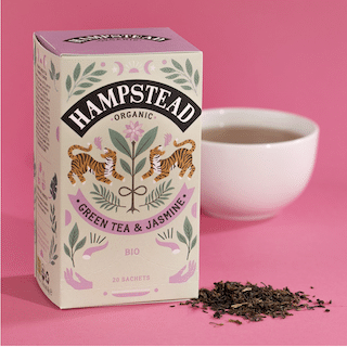 HAMPSTEAD ORGANIC GREEN TEA & JASMINE