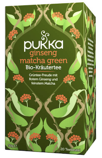 Ginseng Matcha Green Pukka Tee Bio