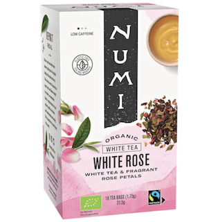 White Rose Numi Tea Bio, 18 Teebeutel