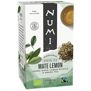 Mate Lemon Green Numi Tea