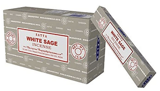 Batonnets dencens a la sauge blanche Nag Champa Satya