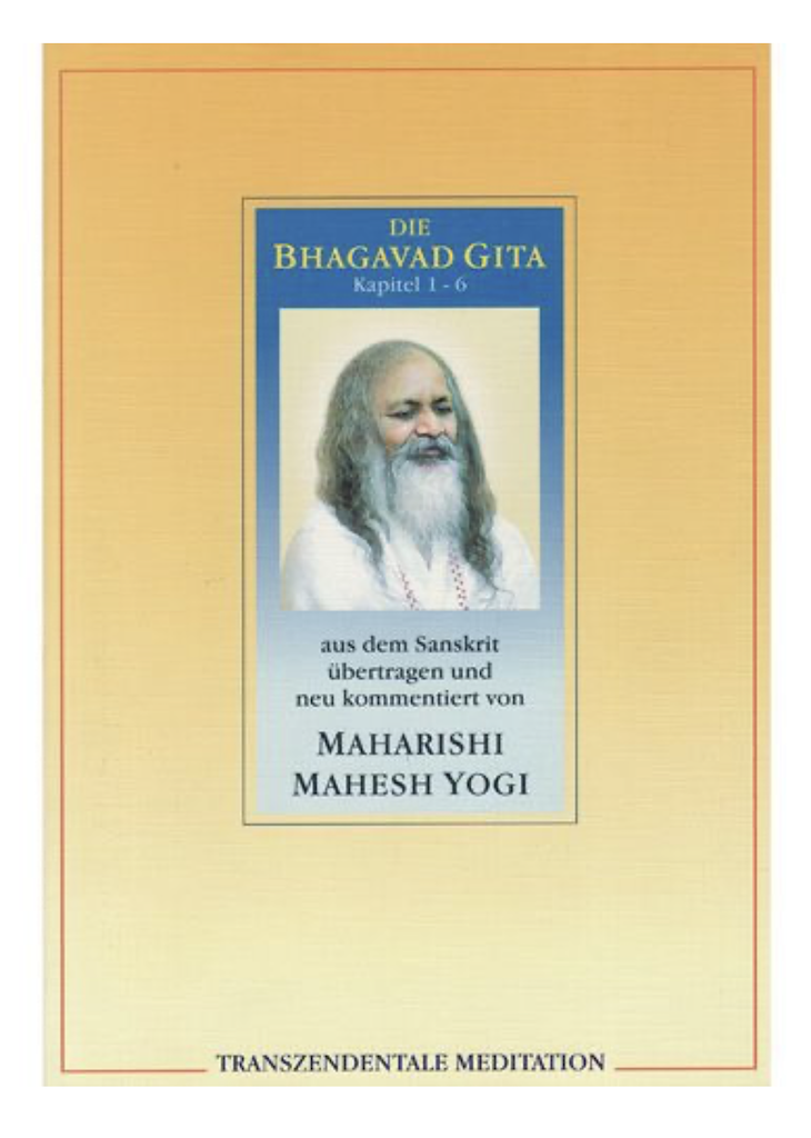 DIE BHAGAVAD GITA MAHARISHI