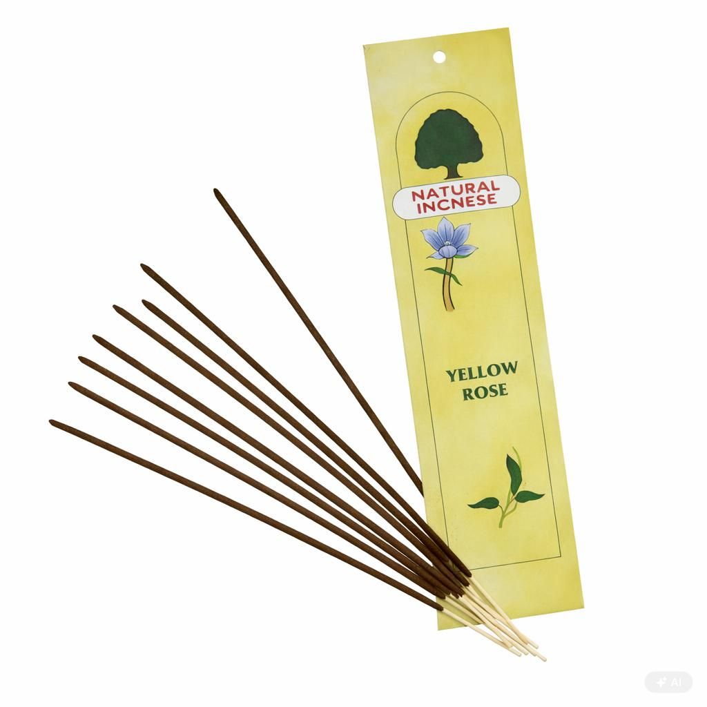 YELLOW ROSE NATURAL INCENSE MAHARISHI