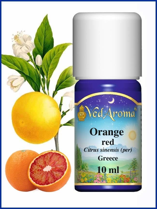 orange red essential oil greece