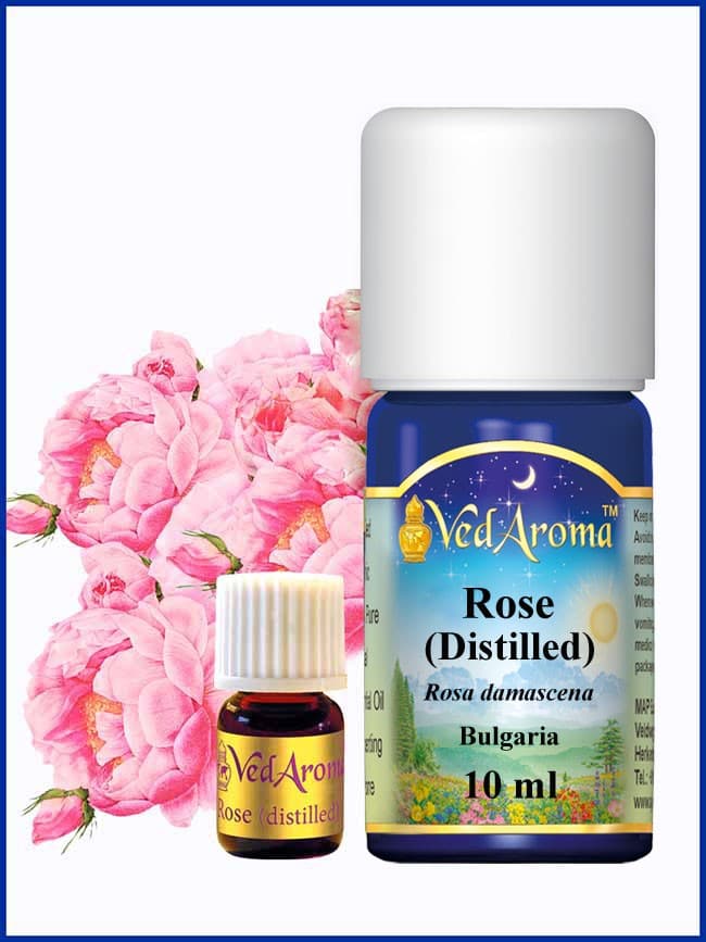 rose distilled 10ml essential oil