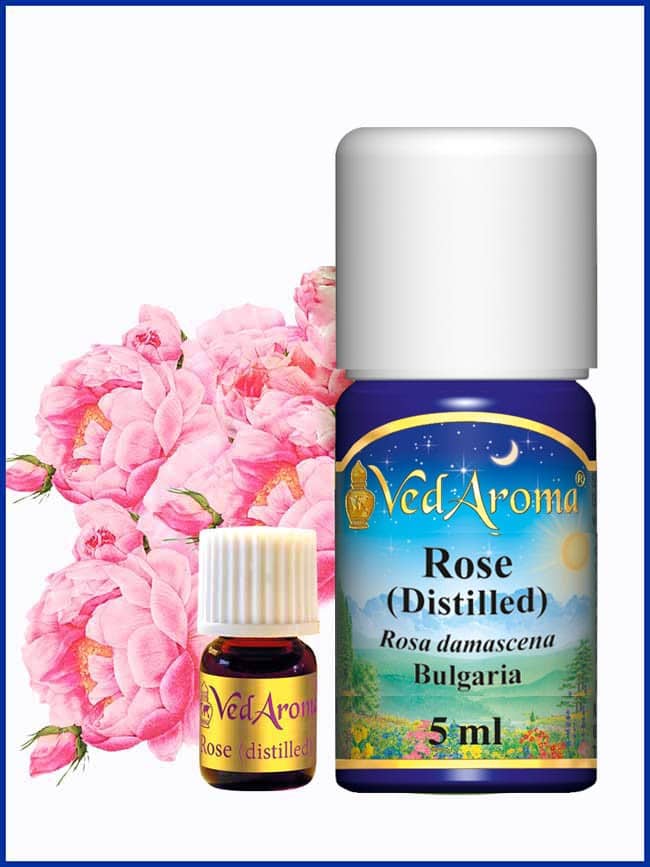 rose distilled 5ml essential oil