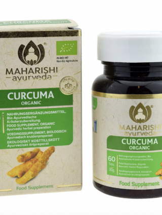 Curcuma tablets, organic