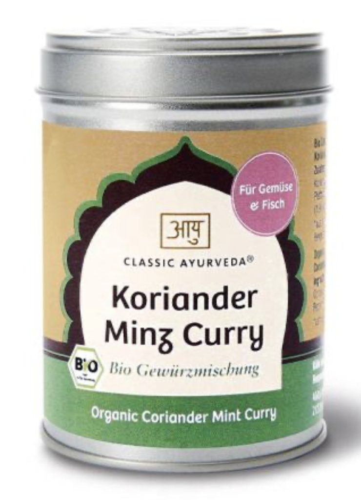 KORIANDER MINZ CURRY, BIO