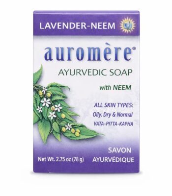 Auromere Ayurvedisches Seife mit Lavendel-Neem
