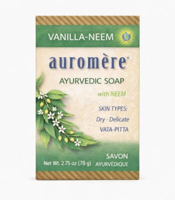 Auromere Ayurvedisches Seife mit Vanilla-Neem
